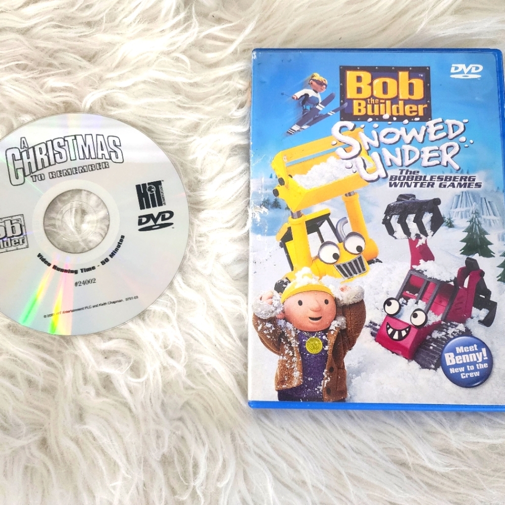Bundle of Bob the Builder DVDs, Used